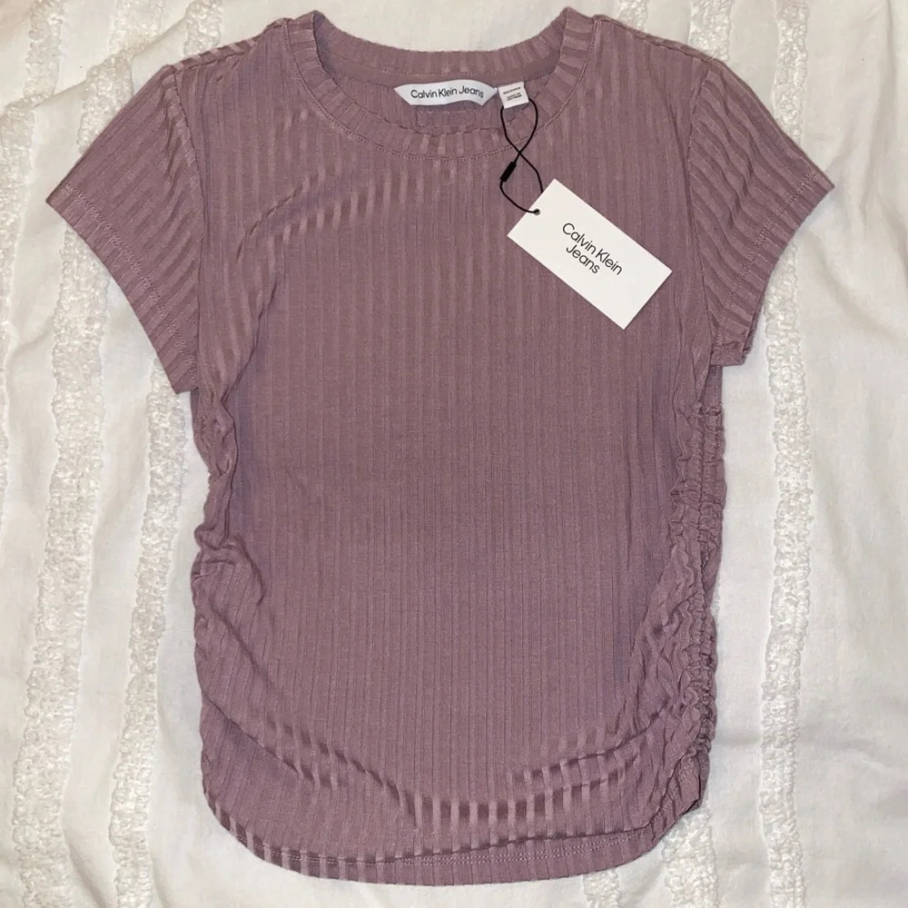 Calvin Klein Ribbed Top - Picture 3 of 10